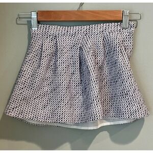 JANIE & JACK Fully Lined woven with purple thread Skirt-  Size 5‎